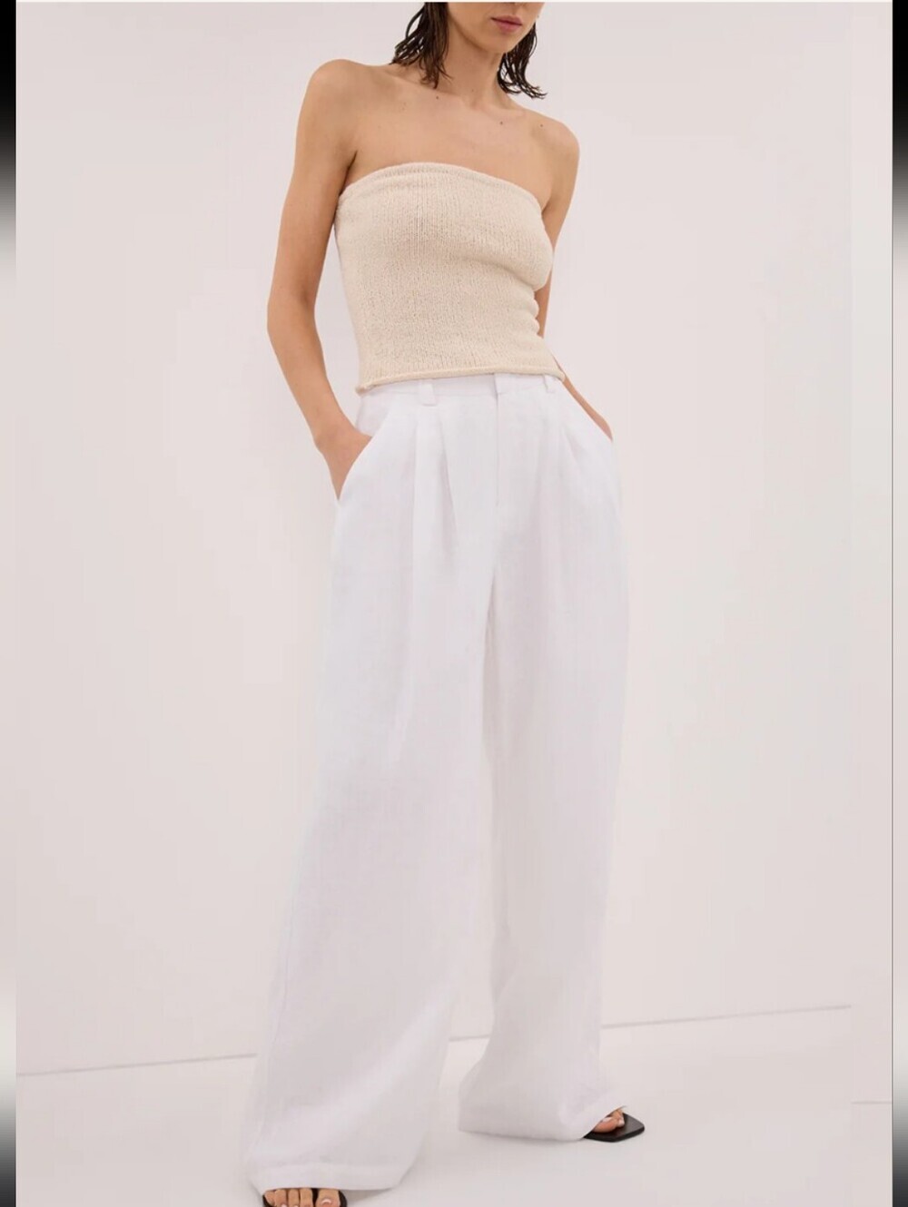 DISSH Holden White Linen Pant